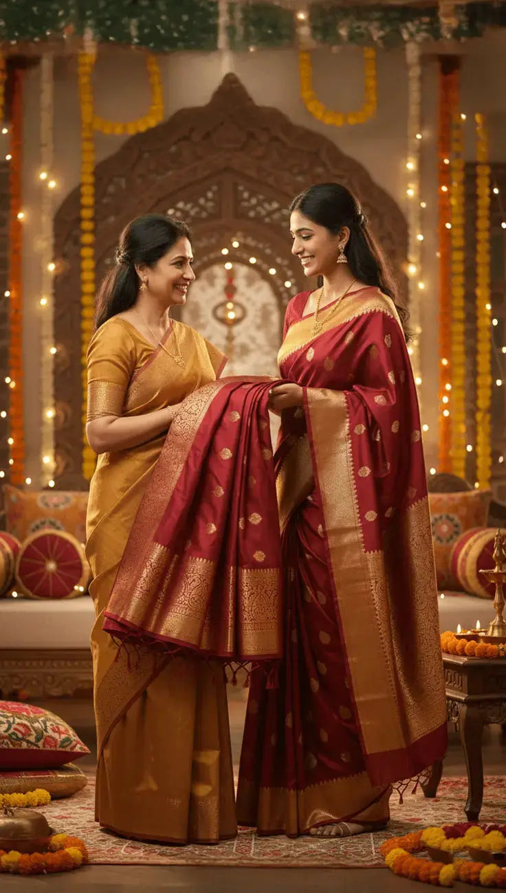 How to Preserve Old Sarees and Turn Them into Family Heirlooms that-saree-shop.myshopify.com