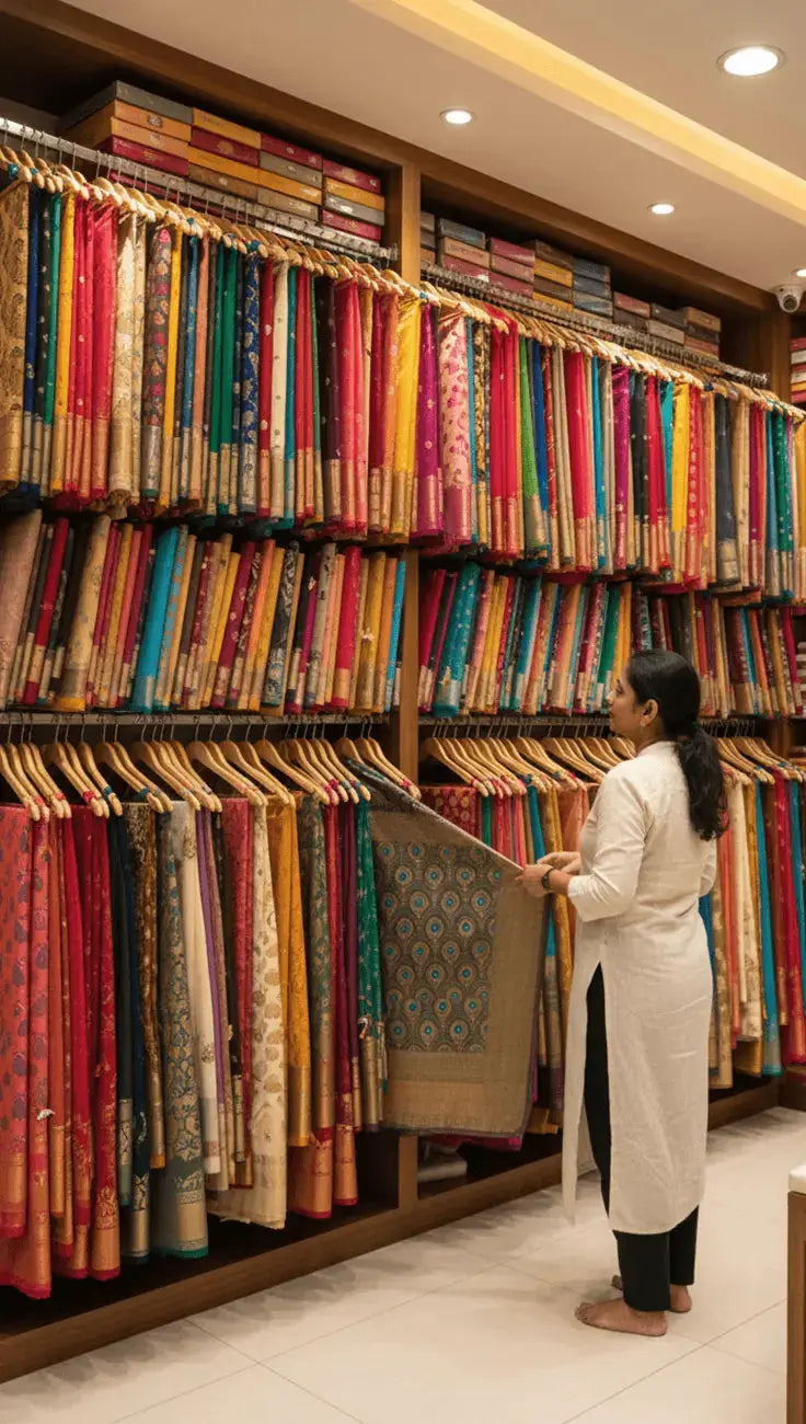 Latest Saree Collection 2025 — Designs, Fabrics & Color Trends to Watch that-saree-shop.myshopify.com