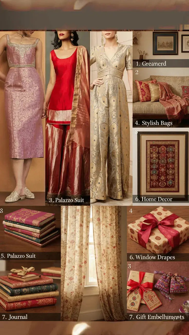 Upcycling Old Sarees: 7 Creative Ways to Give Them a New Life that-saree-shop.myshopify.com