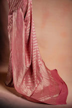 Pink Banarasi Silk Saree with Paisley Zari Weaving that-saree-shop.myshopify.com