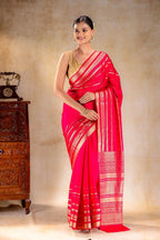 Pink Mysore Crepe Silk Saree that-saree-shop.myshopify.com